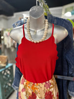 Flower & Feather Size M/S Top