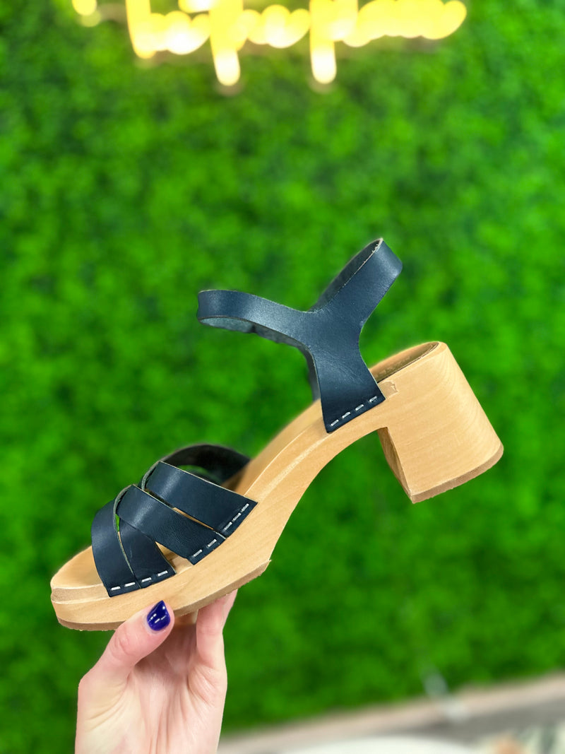 Swedish Hasbeens Size 38 Heel