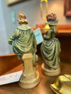 PAIR Resin Victorian Figurines