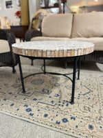 Mosaic Tile Stone Coffee Table