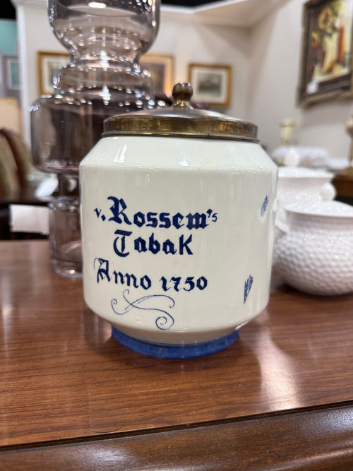 Delft Blue Tabacco Jar