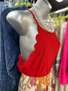Flower & Feather Size M/S Top