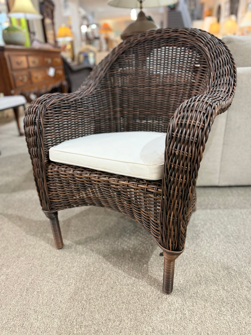 Wicker Accent Chair