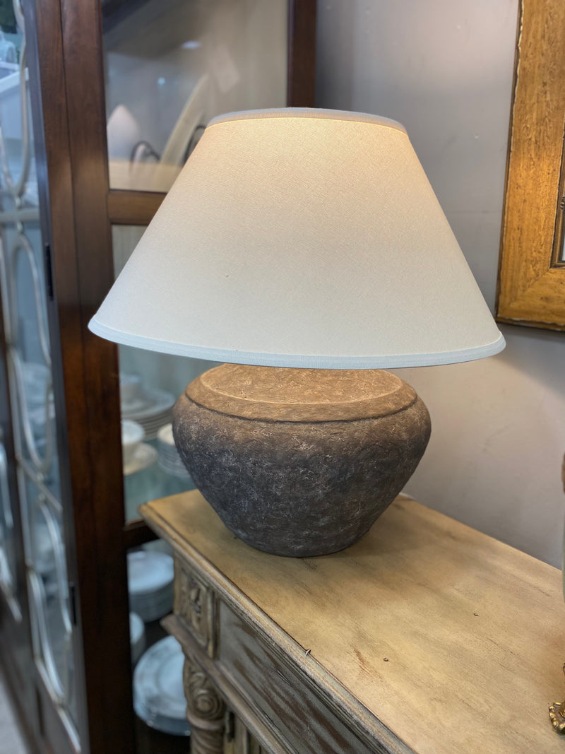 Stone Base Lamp