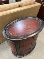 Oval Accent Cabinet