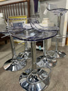 Adjustable Acrylic Stools