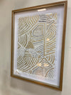 Framed Tapestry Artwork