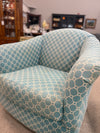 Swivel Barrel Chair