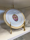 Faberge Plate & Stand