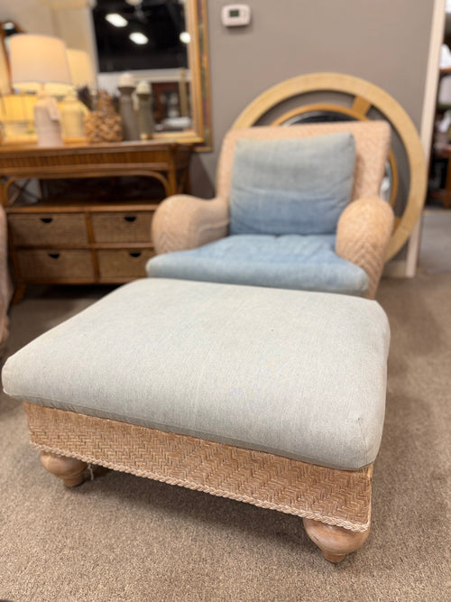 Henry Link Chair & Ottoman