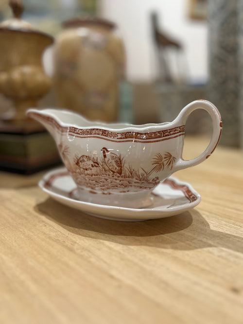 Mason Quail Gravy Boat