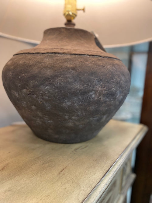 Stone Base Lamp