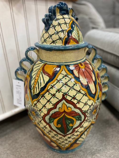 Painted Ginger Jar