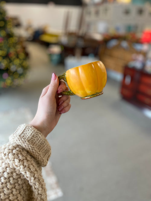 Pumpkin Mugs
