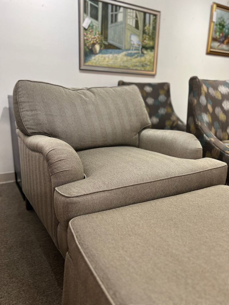 Arm Chair & Ottoman