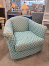 Swivel Barrel Chair