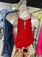 Flower & Feather Size M/S Top