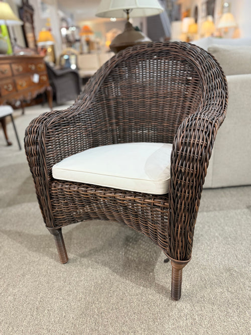 Wicker Accent Chair
