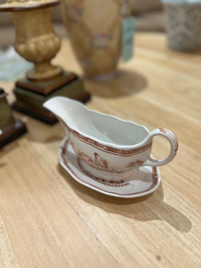 Mason Quail Gravy Boat