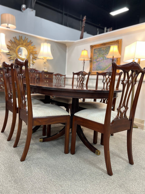 Henkel Harris Dining Table & 10 Chairs