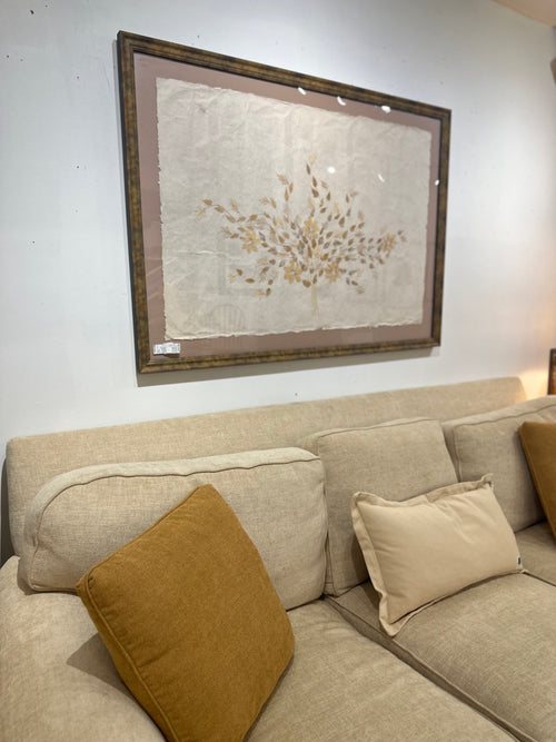 Italian Paper w/ Pressed Flowers Artwork
