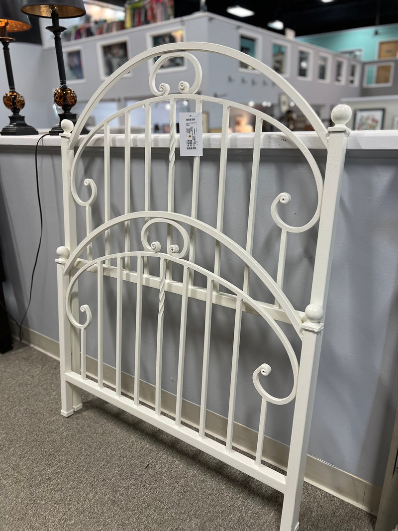 Ethan Allen Metal Twin Bed