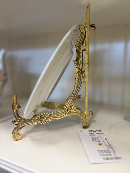 Faberge Plate & Stand