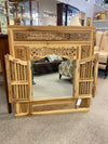 Carved Window Mirror