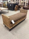 Rattan Bench