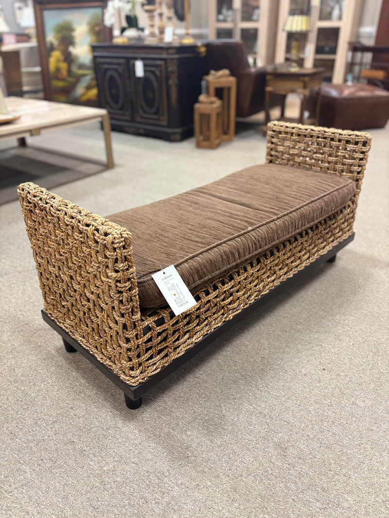 Rattan Bench