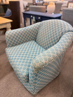 Swivel Barrel Chair