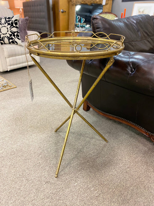 Metal Accent Table