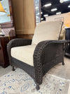 Reclining Wicker Chair