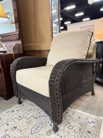 Reclining Wicker Chair