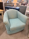 Swivel Barrel Chair