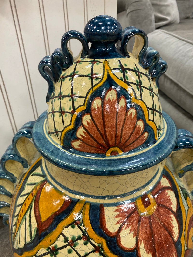 Painted Ginger Jar