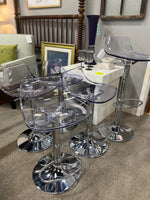 Adjustable Acrylic Stools