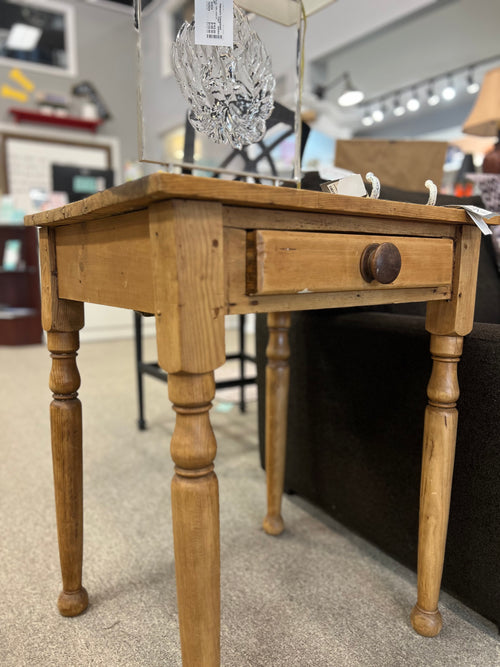 English Pine Accent Table