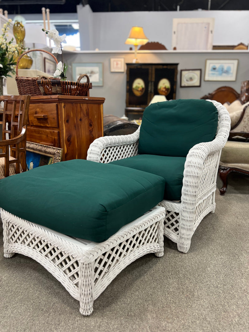 Chair & Ottoman