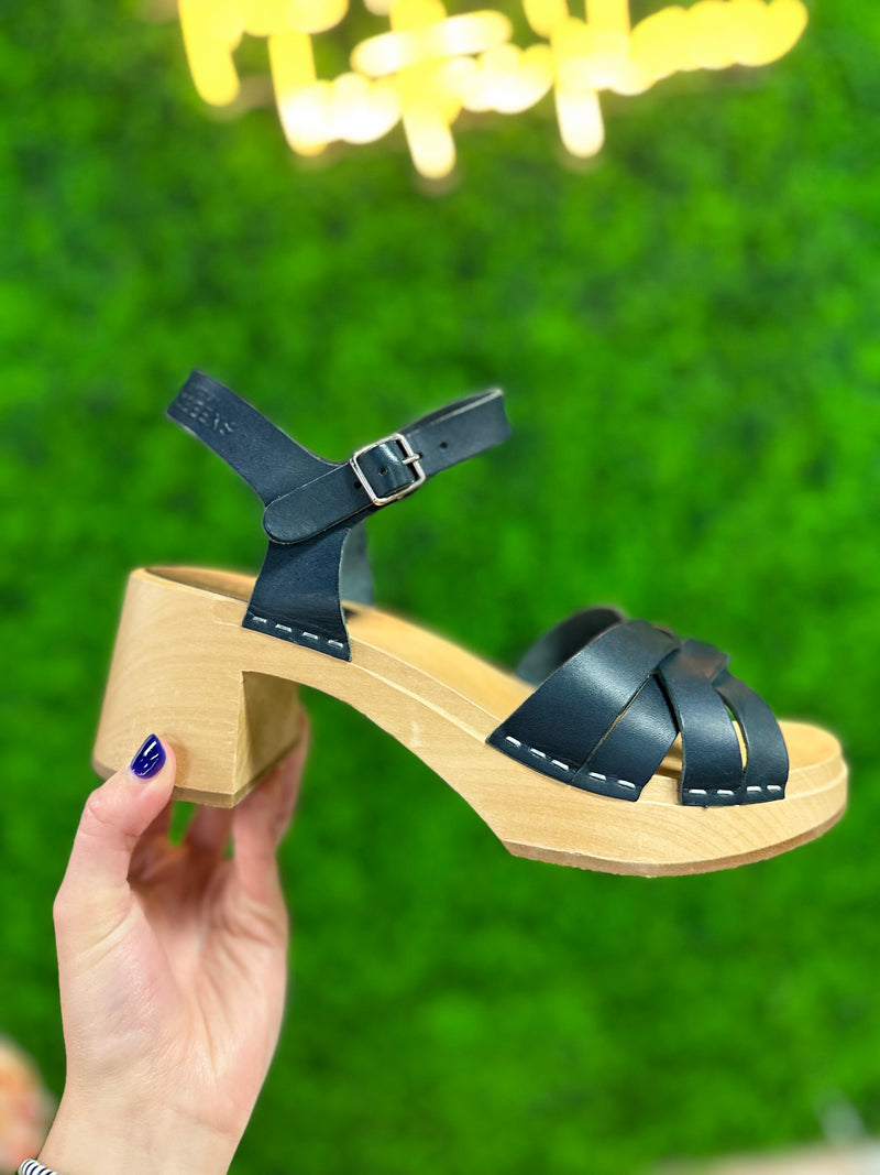 Swedish Hasbeens Size 38 Heel