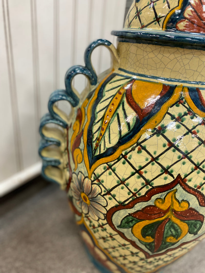 Painted Ginger Jar