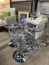 Adjustable Acrylic Stools