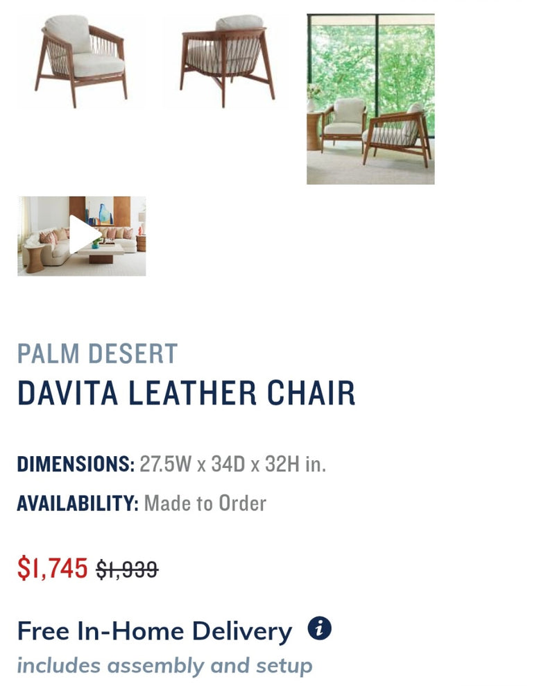Tommy Bahama Chair