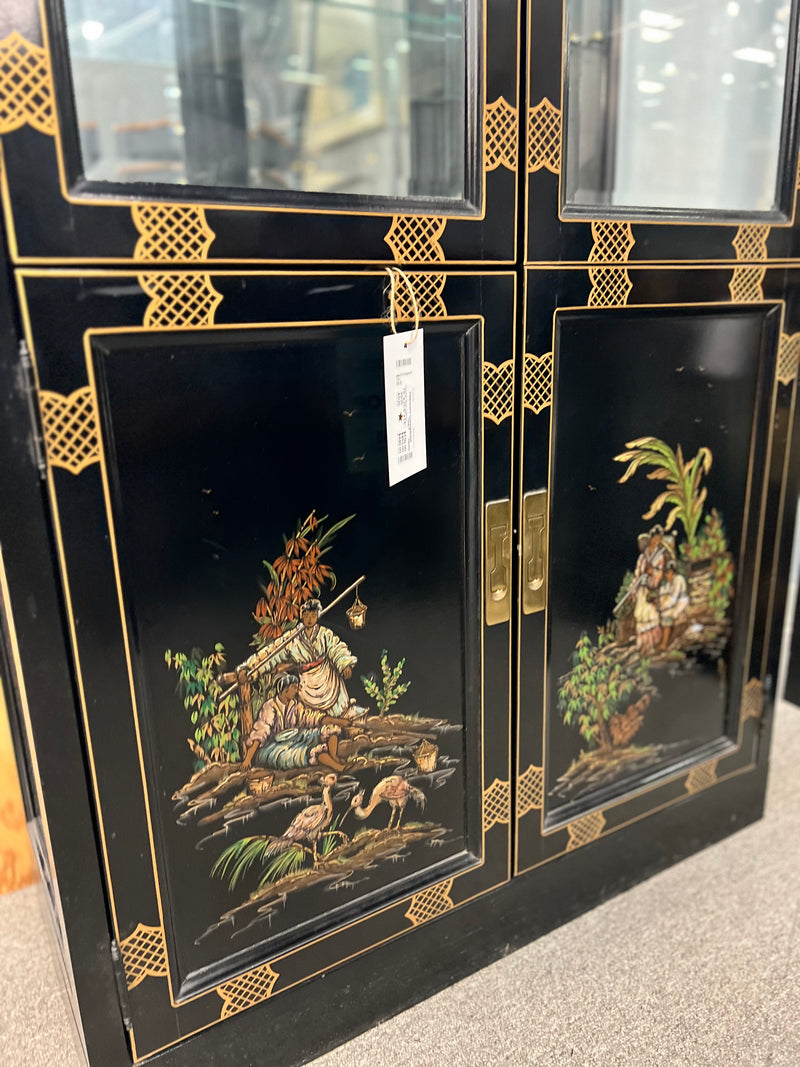 Oriental Black Cabinet