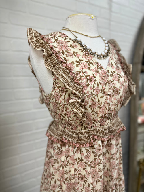 By the River Size Large Dress