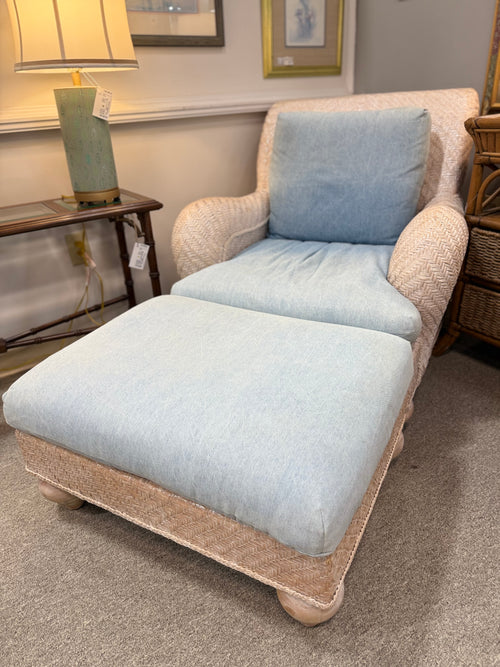 Henry Link Chair & Ottoman