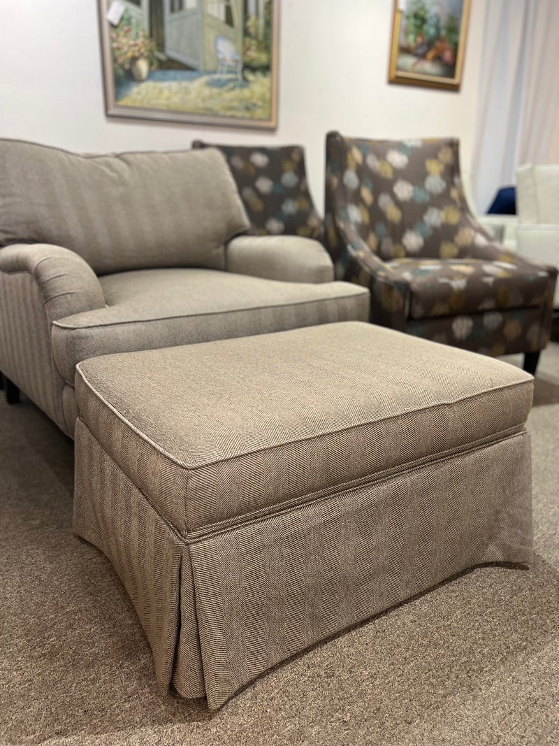 Arm Chair & Ottoman