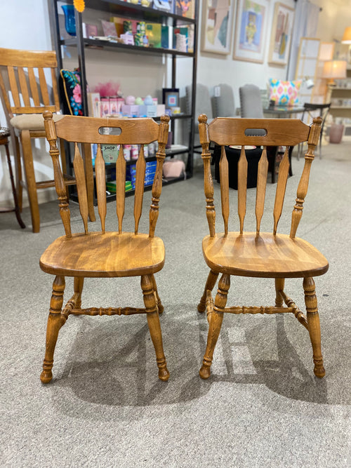 PAIR Farmhouse Dining Chairs