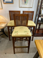 Set of 3 Tommy Bahama Stools