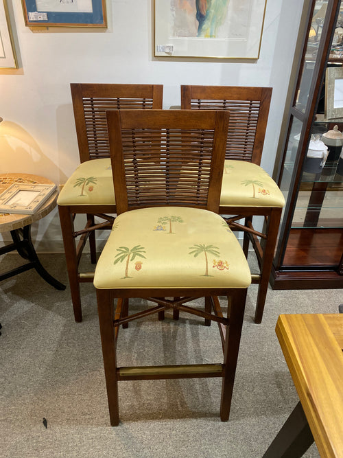 Set of 3 Tommy Bahama Stools